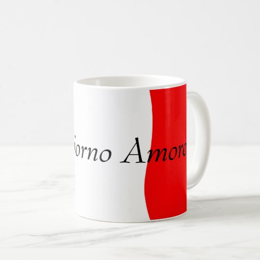 Buongiorno Amore Kaffeetasse (VorderseiteRechts)