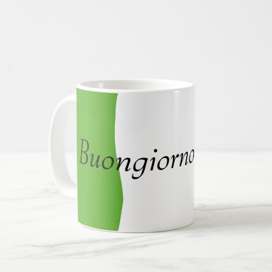 Buongiorno Amore Kaffeetasse (Vorderseite Links)