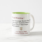 Buongiorno/*Good Morgen-mehrsprachige Tasse (VorderseiteRechts)