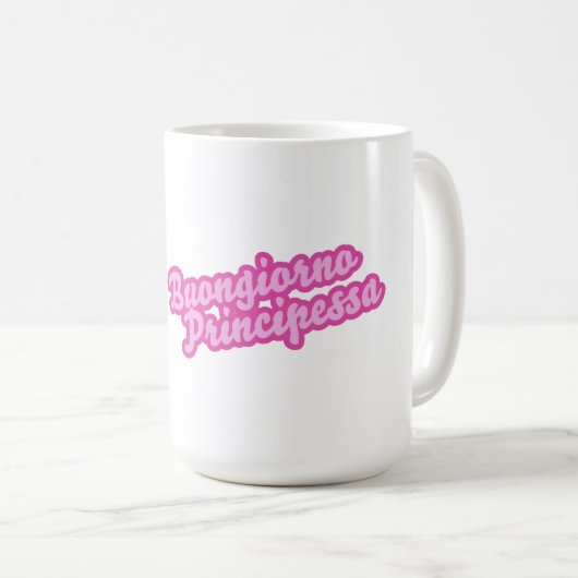 Buongiorno Principessa Kaffeetasse (VorderseiteRechts)