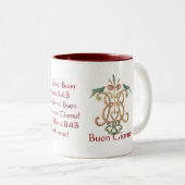 Buongiorno! Zweifarbige Tasse (VorderseiteRechts)