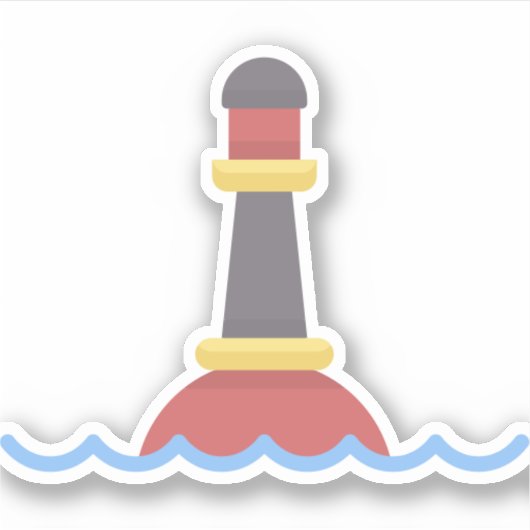 Buoy Aufkleber (Vorderseite)