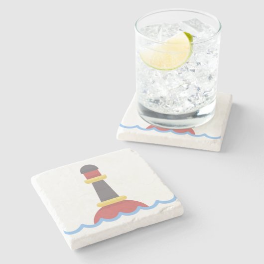 Buoy Steinuntersetzer (Seitenansicht)