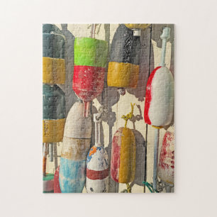 Buoys Wall am Nantasket Beach Hull MA Puzzle