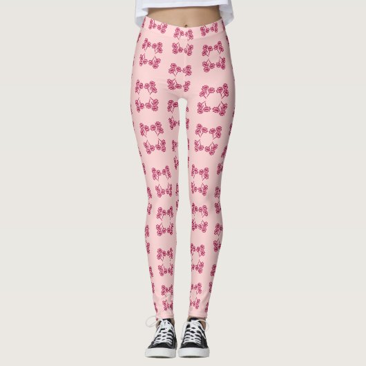 Buquet nahtlose Leggins (Vorderseite)