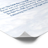 Buran Shuttle: Majestic Atmospheric Descent Poster (Ecke)