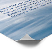 Buran Soviet Shuttle Atmospheric Reentry  Poster (Ecke)