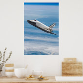 Buran Soviet Shuttle Atmospheric Reentry  Poster (Küche)