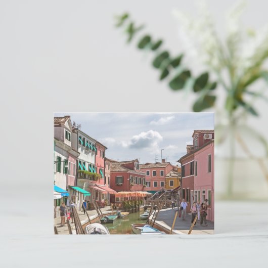 Burano. #10. postkarte (Stehend Vorderseite)
