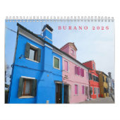Burano 2026 calendar kalender (Titelbild)