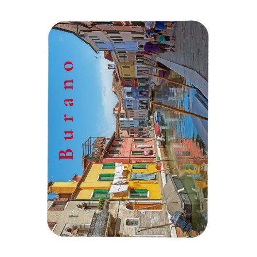 Burano. #2. magnet (Vertikal)
