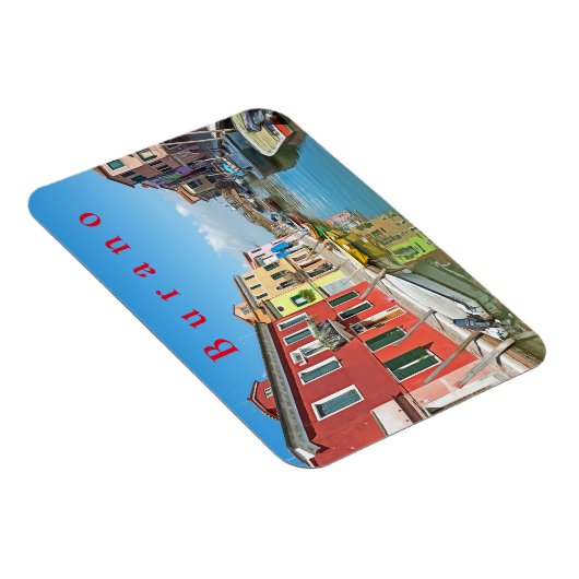 Burano. 4 magnet (Rechte Seite)