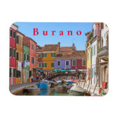 Burano. 5 magnet (Horizontal)