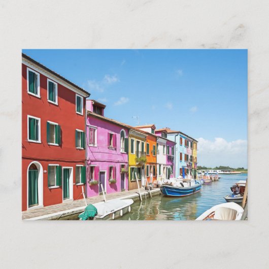 Burano. 6. postkarte (Vorderseite)