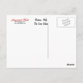 Burano Bridge Postcard Postkarte (Rückseite)