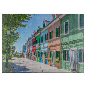 Burano bringt Glas unter Schneidebrett