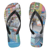 Burano-Flip-Flops Badesandalen (Fußbett)