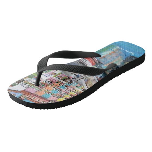 Burano-Flip-Flops Badesandalen (Schrägansicht)