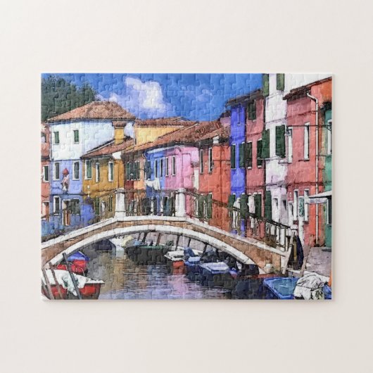 Burano Insel Colorado Puzzle (Horizontal)