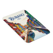 Burano Insel Italien Magnet (Rechte Seite)