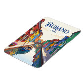 Burano Insel Italien Magnet (Linke Seite)
