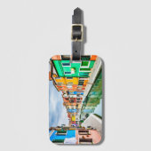 Burano, Italien Gepäckanhänger (Vorderseite Vertikal)