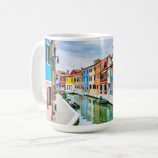 Burano, Italien Kaffeetasse (Vorderseite Links)