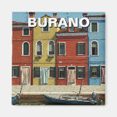 Burano Italien Magnet (Vorne)