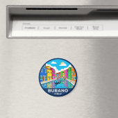 Burano Italien Magnet (In Situ (Geschirrspüler))