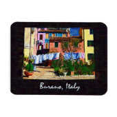 Burano Italien Magnet (Horizontal)