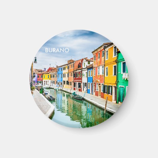 Burano, Italien Magnet (Vorne)