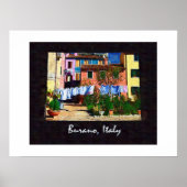 Burano Italien Poster (Vorne)