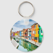 Burano, Italien Schlüsselanhänger (Rückseite)