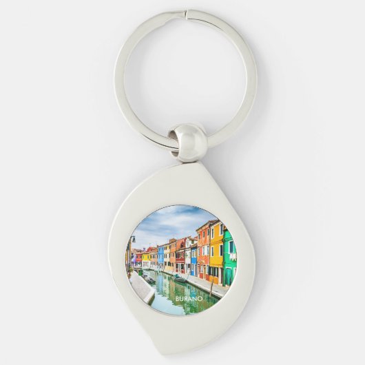 Burano, Italien Schlüsselanhänger (Vorderseite)