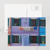 Burano Postkarte (Vorne/Hinten)