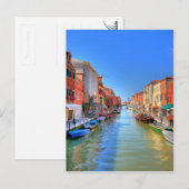 Burano Postkarte (Vorne/Hinten)