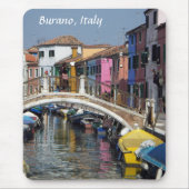 Burano; Spitze-Insel Mousepad (Vorne)