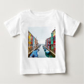 Burano Venedig Metropolitan Stadt Venedig Italien Baby T-shirt (Vorderseite)