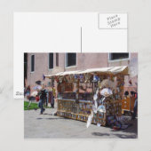 Burano, Venedig Postkarte (Vorne/Hinten)
