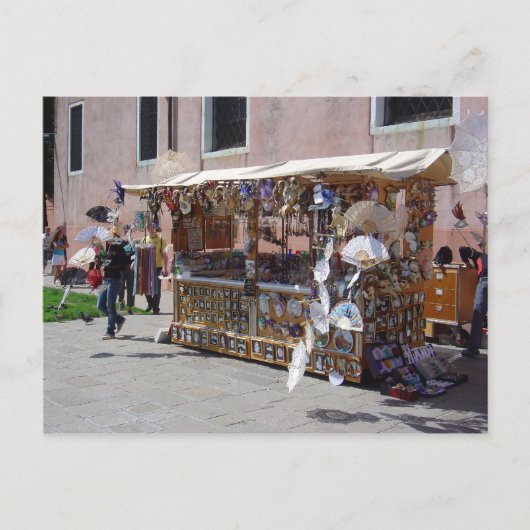 Burano, Venedig Postkarte (Vorderseite)