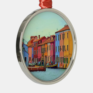 BURANO - Venetian Lagoon Venice - Burano Ornament Aus Metall