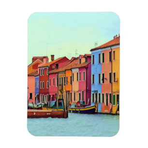 BURANO - Venezianische Lagune Venedig - Burano Magnet