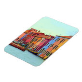 BURANO - Venezianische Lagune Venedig - Burano Magnet (Linke Seite)