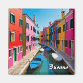 Burano Venice Magnet (Vorne)