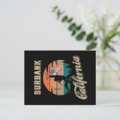 Burbank California Postkarte (Stehend Vorderseite)