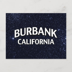 Burbank California Postkarte