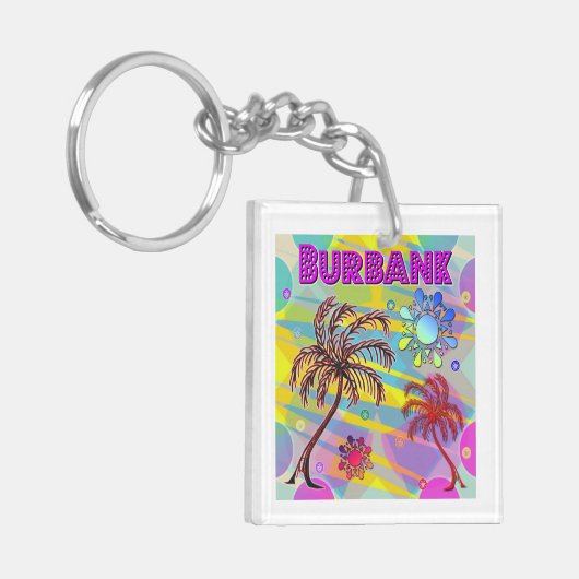 Burbank Happy and Hope Schlüsselanhänger (Vorderseite links)