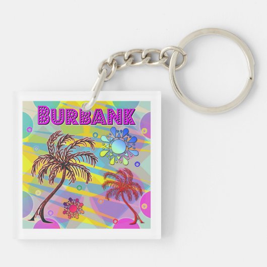 Burbank Happy and Hope Schlüsselanhänger (Rückseite)