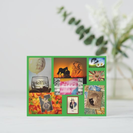 Burbank Postkarten - Kunst durch Burbank (Stehend Vorderseite)