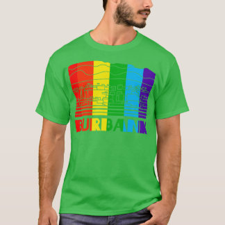 Burbank Pride Burbank LGBT Geschenk LGBTQ Unterstü T-Shirt